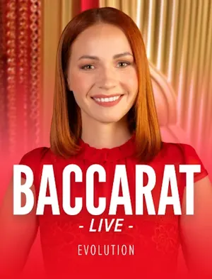 Baccarat Lobby live tafel van Evolution bij Revolut Slots