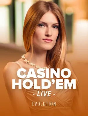 Casino Hold'em live pokertafel van Evolution bij Revolut Slots