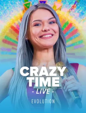 Crazy Time live game show van Evolution bij Revolut Slots