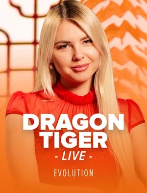 Dragon Tiger live tafel van Evolution bij Revolut Slots