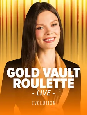 Gold Vault Roulette live tafel van Evolution bij Revolut Slots