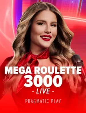 Mega Roulette 3000 live tafel van Pragmatic Play Live bij Revolut Slots