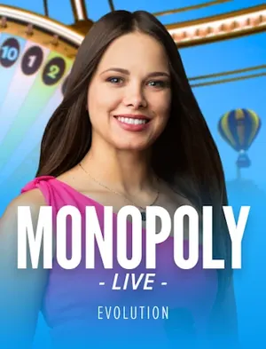 Monopoly Live game show van Evolution bij Revolut Slots